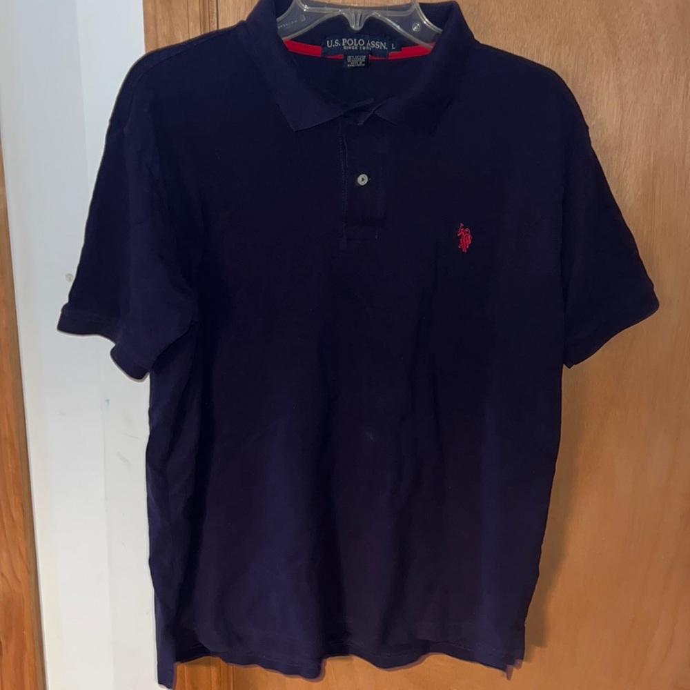 Us polo assn polo shirt size large